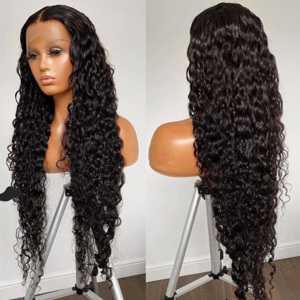 Perruque Aïcha longue french curly Closure 4x4